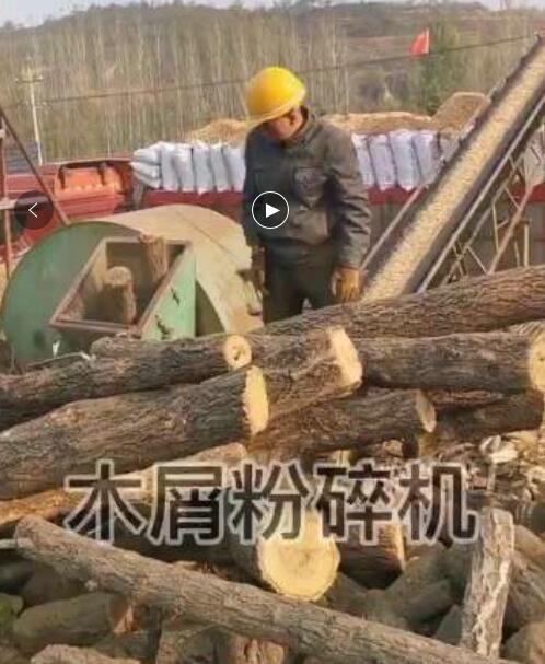 高鴻機械（xiè）廣西木屑機作業（yè）現場